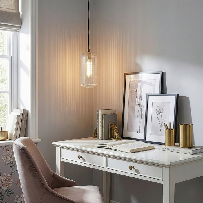 Canarm - IPL1250A01GD-CR - One Light Pendant - Malek - Gold