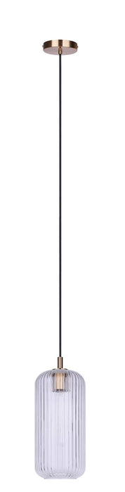 Canarm - IPL1250A01GD-CR - One Light Pendant - Malek - Gold