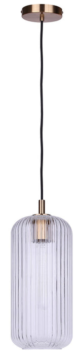 Canarm - IPL1250A01GD-CR - One Light Pendant - Malek - Gold