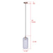Canarm - IPL1250A01GD-CR - One Light Pendant - Malek - Gold
