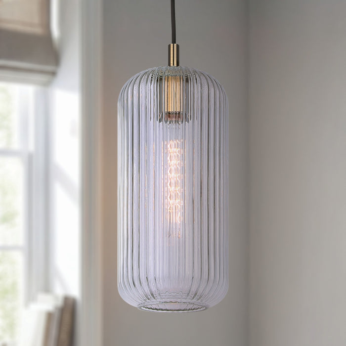 Canarm - IPL1250A01GD-CR - One Light Pendant - Malek - Gold