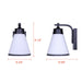 Canarm - IOL765BK - One Light Outdoor Down Light - Bosa - Matte Black