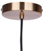 Canarm - IPL1249A01GD-CR - One Light Pendant - Leandro - Gold