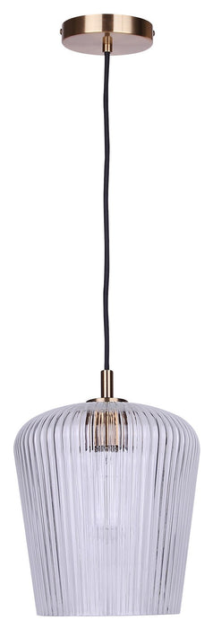 Canarm - IPL1249A01GD-CR - One Light Pendant - Leandro - Gold