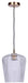 Canarm - IPL1249A01GD-CR - One Light Pendant - Leandro - Gold