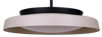 Canarm - LPL340A15BKS - LED Pendant - Petra - Matte Black And Stone