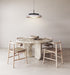 Canarm - LPL340A15BKS - LED Pendant - Petra - Matte Black And Stone