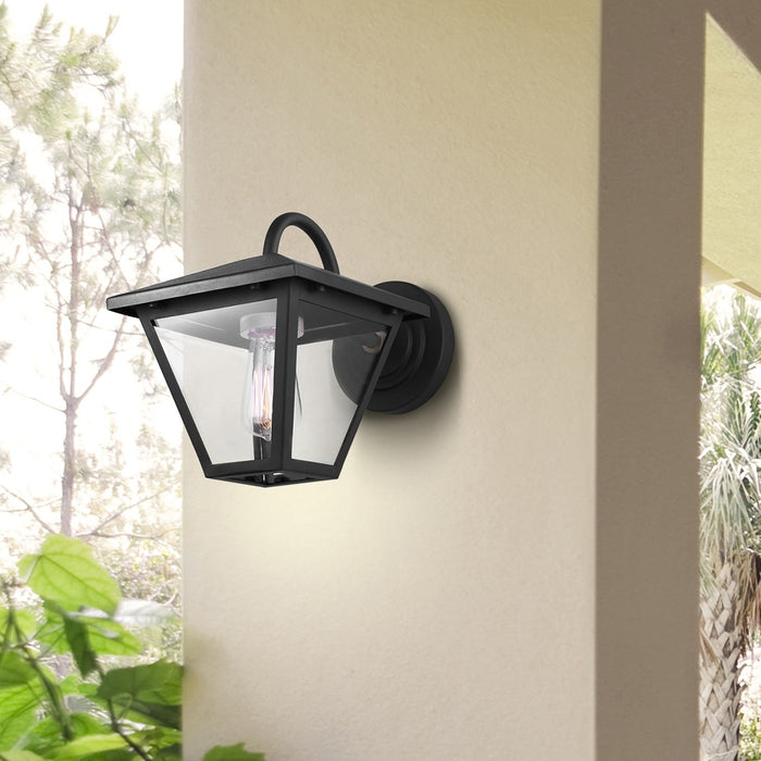 Canarm - IOL764BKG - One Light Outdoor Wall Lantern - Ira - Sand Black