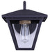 Canarm - IOL764BKG - One Light Outdoor Wall Lantern - Ira - Sand Black