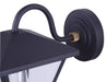 Canarm - IOL764BKG - One Light Outdoor Wall Lantern - Ira - Sand Black