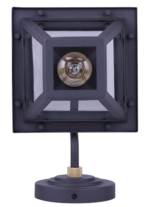 Canarm - IOL764BKG - One Light Outdoor Wall Lantern - Ira - Sand Black