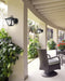 Canarm - IOL764BKG - One Light Outdoor Wall Lantern - Ira - Sand Black