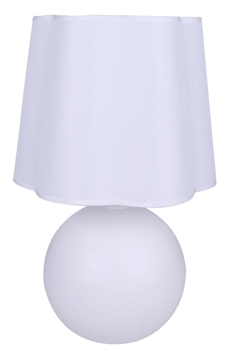 Canarm - ITL2294B18WH - One Light Table Lamp - Melina - Matte White