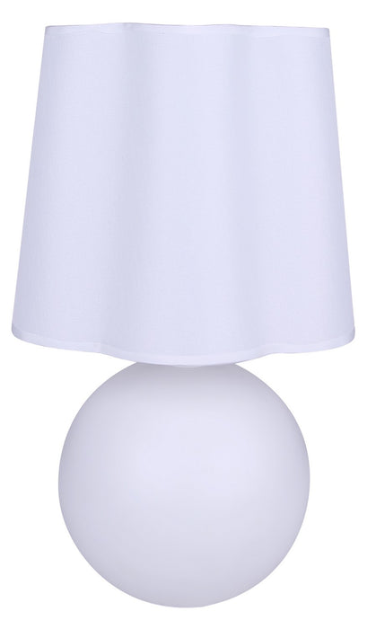 Canarm - ITL2294B18WH - One Light Table Lamp - Melina - Matte White