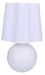 Canarm - ITL2294B18WH - One Light Table Lamp - Melina - Matte White