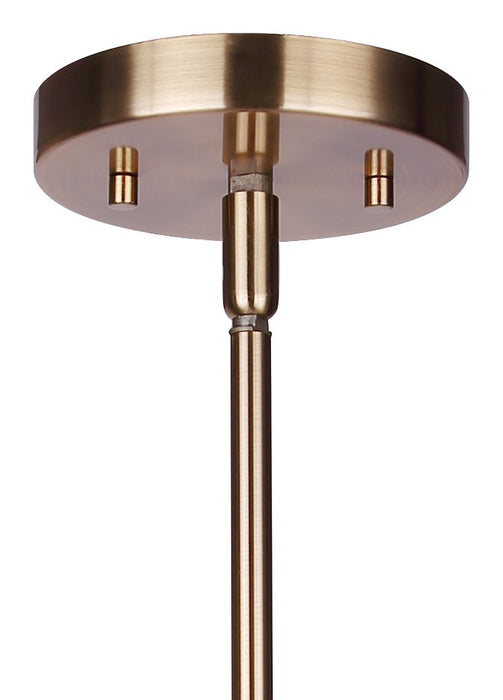 Canarm - IPL1119A01WHG - One Light Pendant - Rexton - Gold And Matte White
