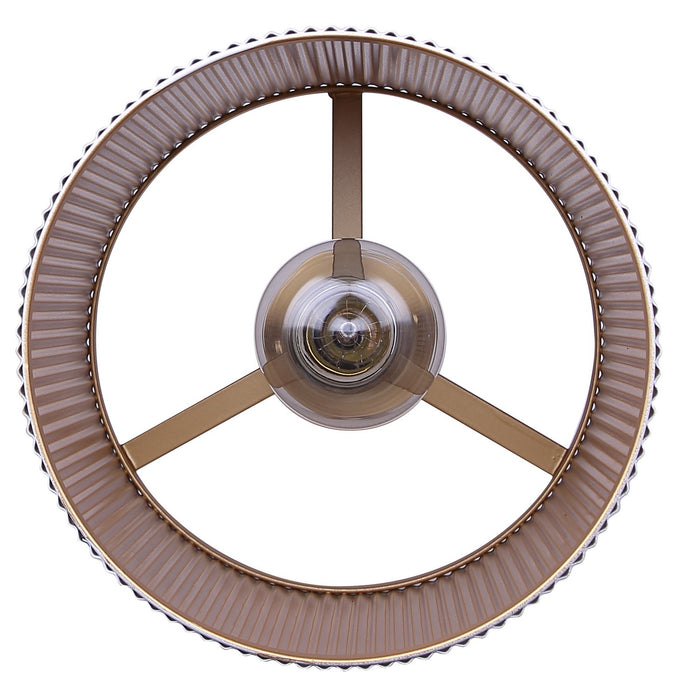 Canarm - IPL1119A01WHG - One Light Pendant - Rexton - Gold And Matte White