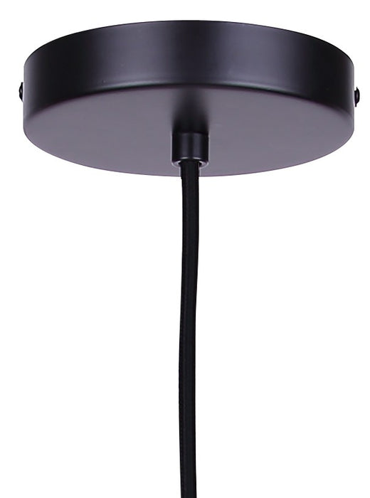 Canarm - IPL1249A01BK-SR - One Light Pendant - Leandro - Matte Black