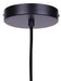 Canarm - IPL1249A01BK-SR - One Light Pendant - Leandro - Matte Black