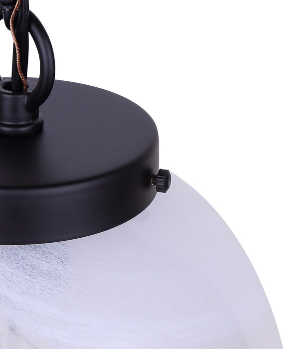 Canarm - IPL2259B01BK - One Light Pendant - Sonnet - Matte Black