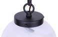 Canarm - IPL2259B01BK - One Light Pendant - Sonnet - Matte Black