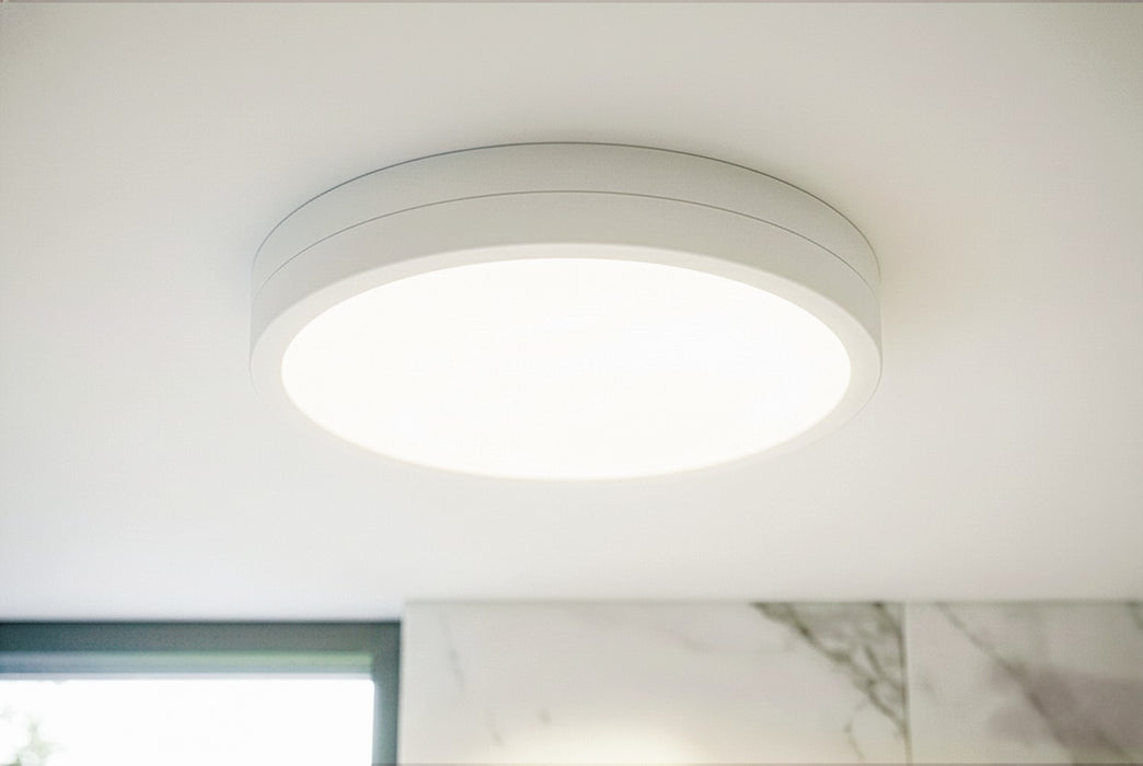 Canarm - CL-25F-12-WH-C - LED Flush Mount - Briar - White