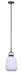 Canarm - IPL2263B01BK - One Light Pendant - Kaslo - Matte Black