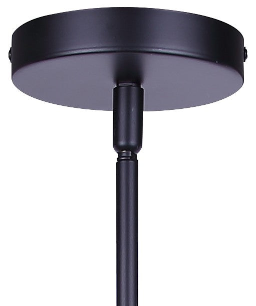 Canarm - IPL2263B01BK - One Light Pendant - Kaslo - Matte Black