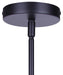 Canarm - IPL2263B01BK - One Light Pendant - Kaslo - Matte Black