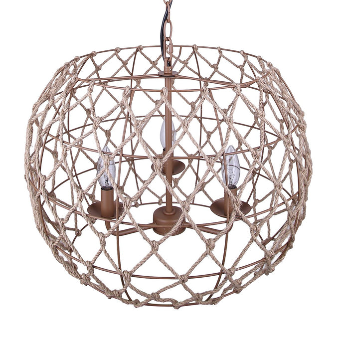 Canarm - IPL2269B03BR20 - Three Light Pendant - Hora-Marron - Tan