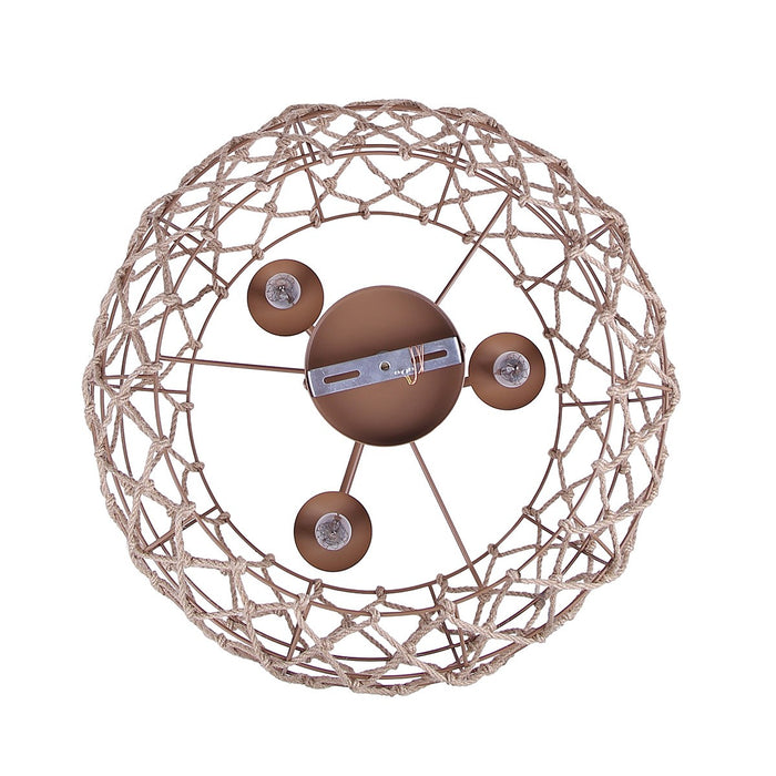 Canarm - IPL2269B03BR20 - Three Light Pendant - Hora-Marron - Tan