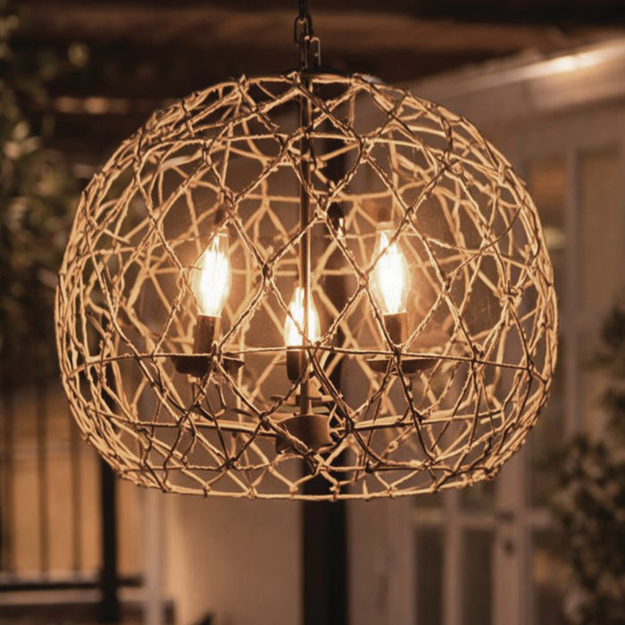 Canarm - IPL2269B03BR20 - Three Light Pendant - Hora-Marron - Tan