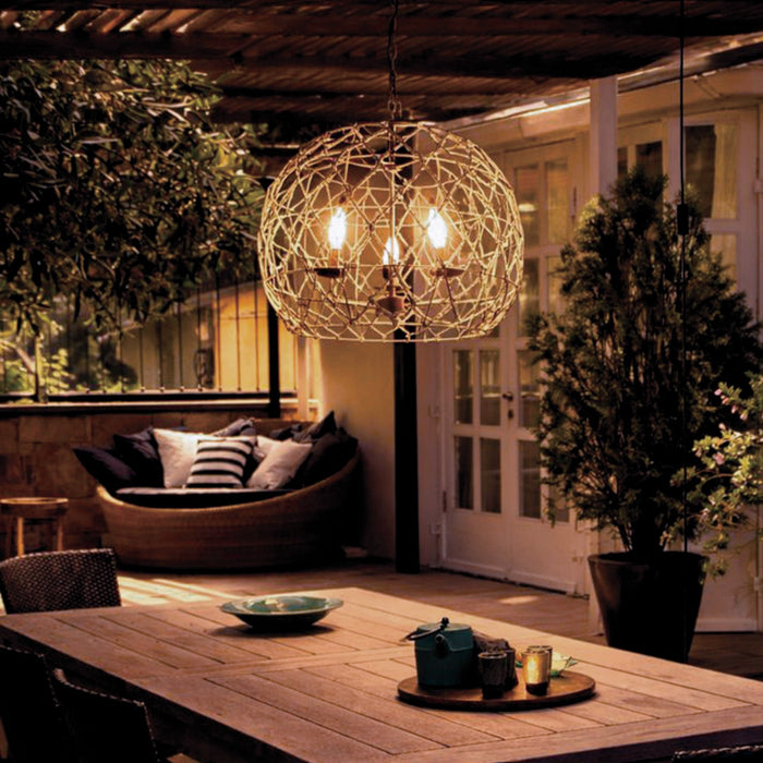 Canarm - IPL2269B03BR20 - Three Light Pendant - Hora-Marron - Tan