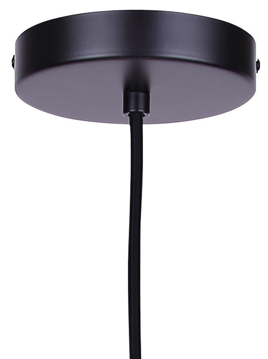 Canarm - IPL1249A01BK-OR - One Light Pendant - Leandro - Matte Black