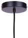Canarm - IPL1249A01BK-OR - One Light Pendant - Leandro - Matte Black