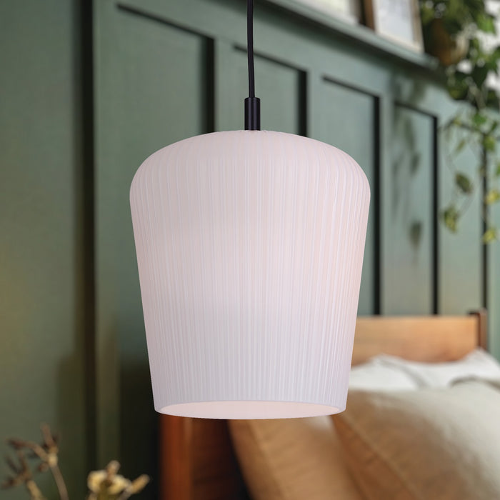 Canarm - IPL1249A01BK-OR - One Light Pendant - Leandro - Matte Black