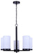Canarm - ICH1234A05BK-FO - Five Light Chandelier - Britton - Matte Black