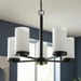 Canarm - ICH1234A05BK-FO - Five Light Chandelier - Britton - Matte Black