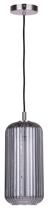Canarm - IPL1250A01BN-SR - One Light Pendant - Malek - Brushed Nickel