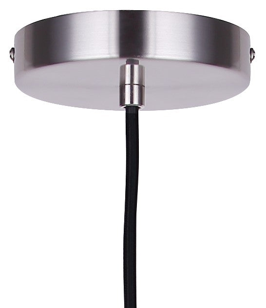 Canarm - IPL1250A01BN-SR - One Light Pendant - Malek - Brushed Nickel