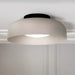 Canarm - LFM340A14BKS - LED Flush Mount - Petra - Matte Black And Stone