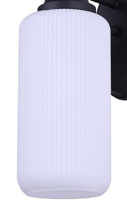 Canarm - IOL763BK - One Light Outdoor Wall Lantern - Vega - Sand Black
