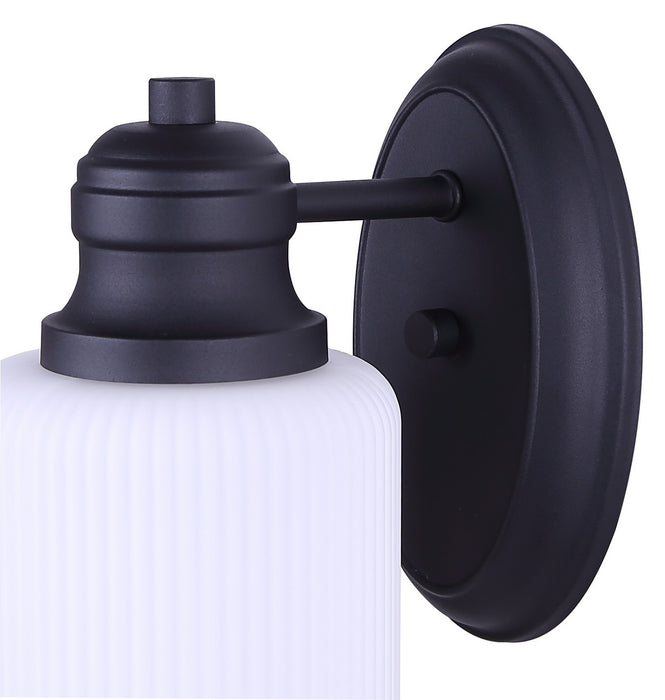 Canarm - IOL763BK - One Light Outdoor Wall Lantern - Vega - Sand Black