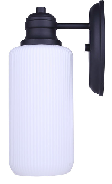 Canarm - IOL763BK - One Light Outdoor Wall Lantern - Vega - Sand Black