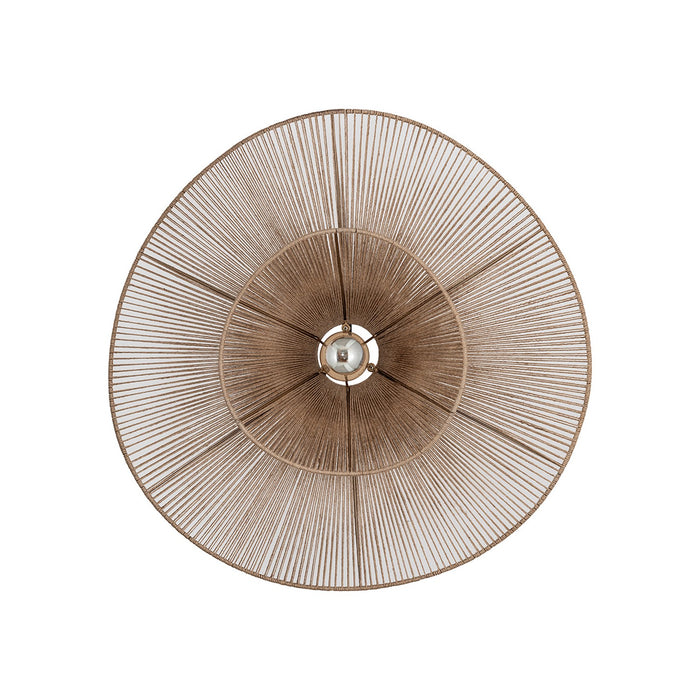 Canarm - IPL2273B01NA32 - One Light Pendant - Malana - Natural + Black