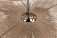 Canarm - IPL2273B01NA32 - One Light Pendant - Malana - Natural + Black