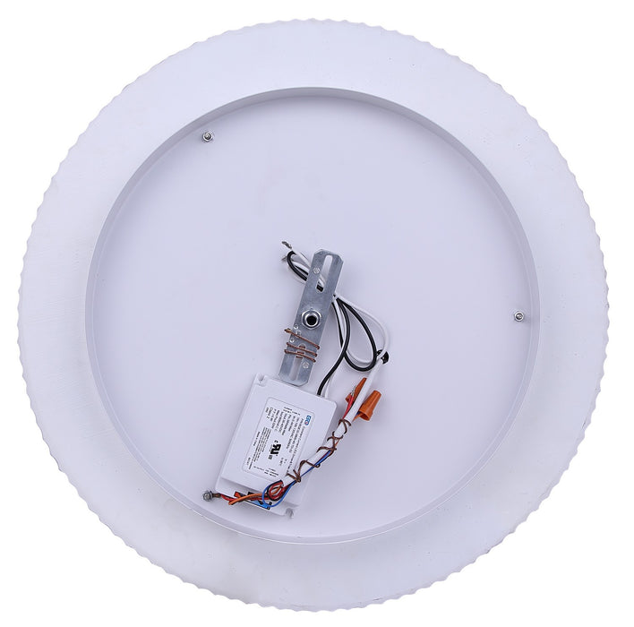 Canarm - LFM337A17WHR - LED Flush Mount - Harvey - Matte White
