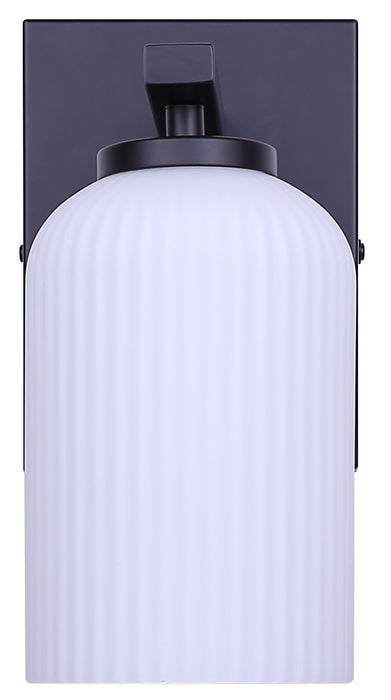 Canarm - IVL1241A01BK - One Light Wall Sconce - Bram - Matte Black