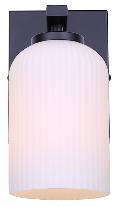 Canarm - IVL1241A01BK - One Light Wall Sconce - Bram - Matte Black
