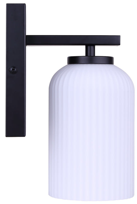 Canarm - IVL1241A01BK - One Light Wall Sconce - Bram - Matte Black